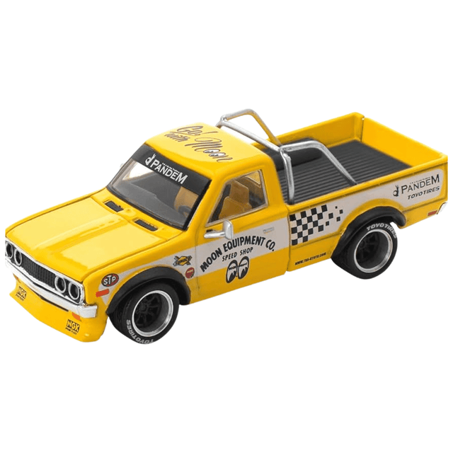 Pop Race Pandem Datsun 620 Mooneyes - 1:64 Scale Model - Phillips Hobbies
