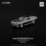 Pop Race Shelby Mustang GT500 Chrome - 1:64 Scale - Phillips Hobbies
