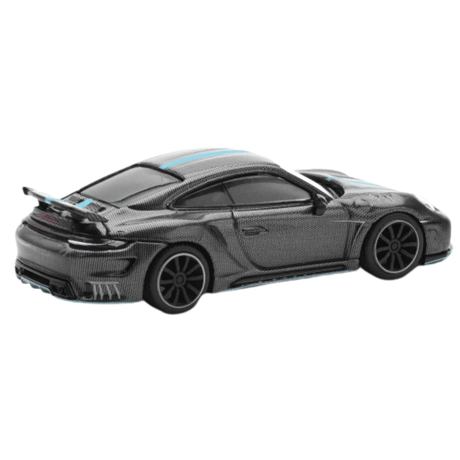 Pop Race Stinger GTR Carbon Edition (Blue Line) - 1:64 Scale - Phillips Hobbies