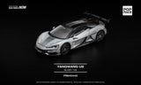 Pop Race Yangwang U9 Silver - 1:64 Scale - Phillips Hobbies
