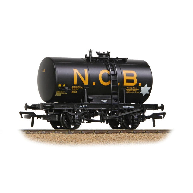 PRE - ORDER: Bachmann 14T Anchor - Mounted Tank Wagon 'NCB' Black - OO Gauge - Phillips Hobbies
