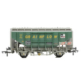 PRE - ORDER: Bachmann 35 Ton PAA Bulk Grain Wagon 'Grainflow' Green & Grey WEATHERED - OO Gauge - Phillips Hobbies