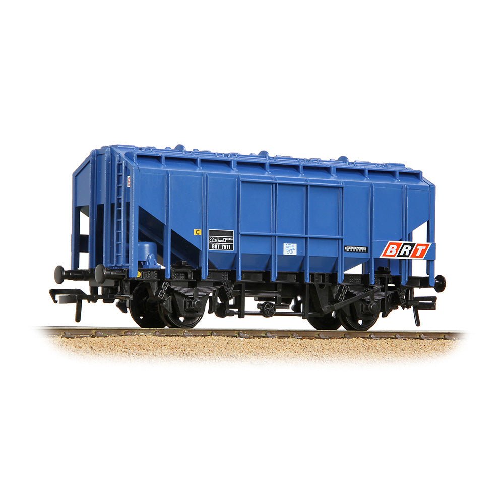 PRE - ORDER: Bachmann 35 Ton PAA Ex - Bulk Grain Wagon BRT Blue - OO Gauge - Phillips Hobbies