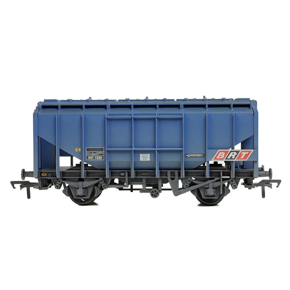 PRE - ORDER: Bachmann 35 Ton PAA Ex - Bulk Grain Wagon BRT Blue WEATHERED - OO Gauge - Phillips Hobbies