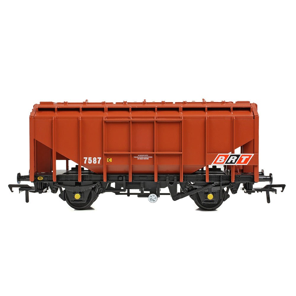 PRE - ORDER: Bachmann 35 Ton PAV Bulk Grain Wagon BRT Brown - OO Gauge - Phillips Hobbies