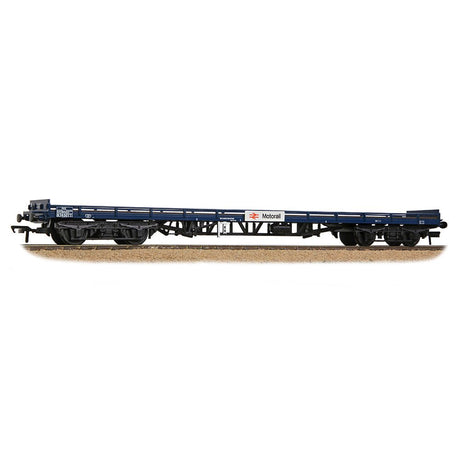 PRE - ORDER: Bachmann BR FVX Carflat Wagon BR Blue 'Motorail' - OO Gauge - Phillips Hobbies