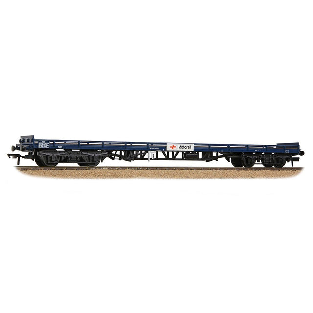 PRE - ORDER: Bachmann BR FVX Carflat Wagon BR Blue 'Motorail' - OO Gauge - Phillips Hobbies