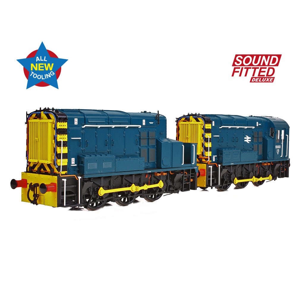 PRE - ORDER: Bachmann Class 13 13003 BR Blue SOUND FITTED DELUXE - OO Gauge - Phillips Hobbies