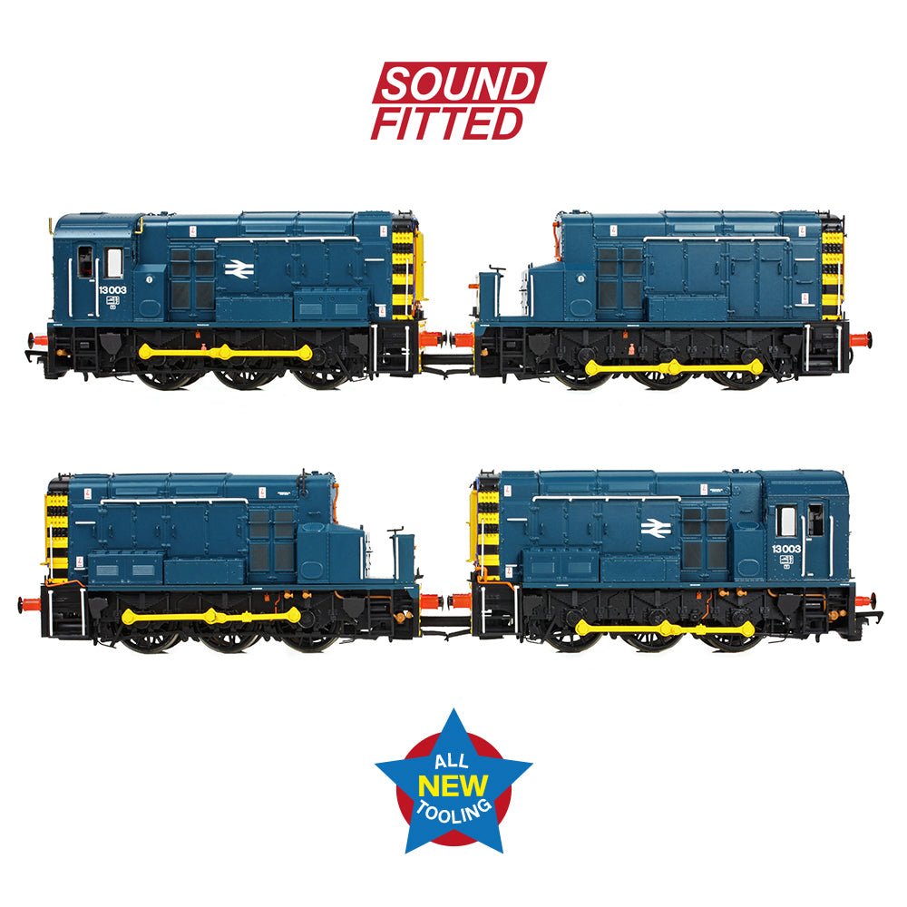 PRE - ORDER: Bachmann Class 13 13003 BR Blue SOUND FITTED - OO Gauge - Phillips Hobbies