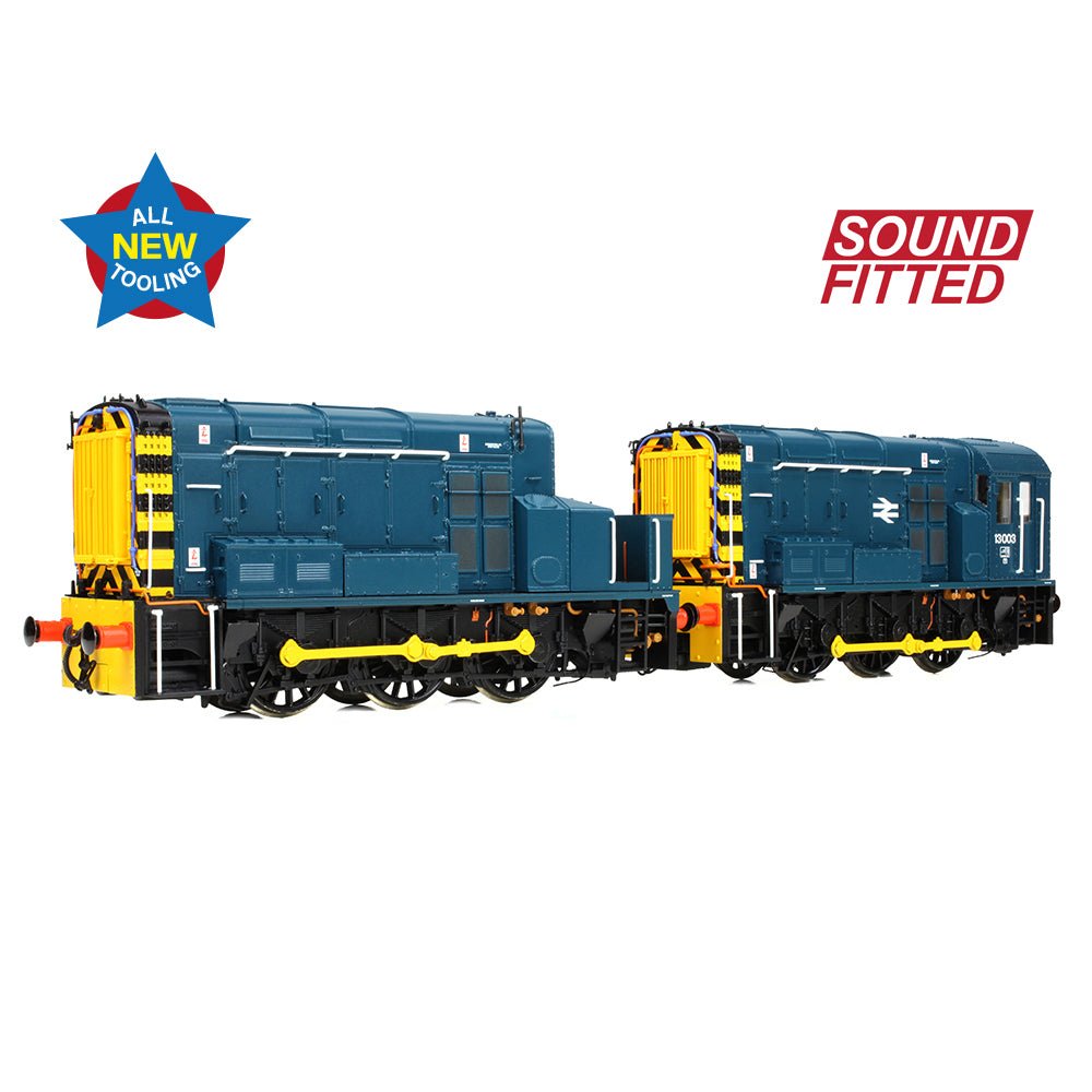 PRE - ORDER: Bachmann Class 13 13003 BR Blue SOUND FITTED - OO Gauge - Phillips Hobbies