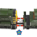 PRE - ORDER: Bachmann Class 13 D4502 BR Green (Wasp Stripes) - OO Gauge - Phillips Hobbies