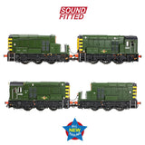 PRE - ORDER: Bachmann Class 13 D4502 BR Green (Wasp Stripes) SOUND FITTED - OO Gauge - Phillips Hobbies