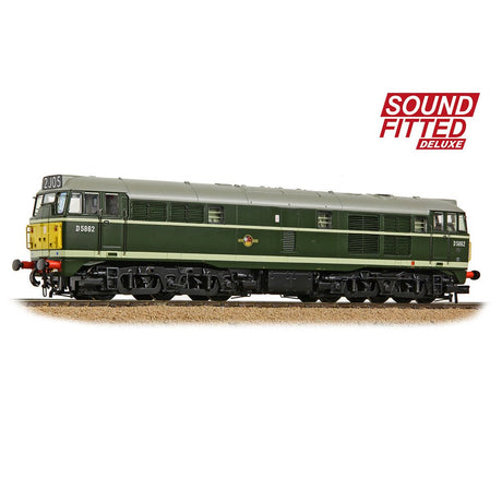 PRE - ORDER: Bachmann Class 30 D5862 BR Green (Small Yellow Panels) SOUND FITTED DELUXE - OO Gauge - Phillips Hobbies