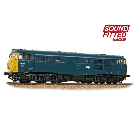 PRE - ORDER: Bachmann Class 31/1 31101 BR Blue SOUND FITTED DELUXE - OO Gauge - Phillips Hobbies