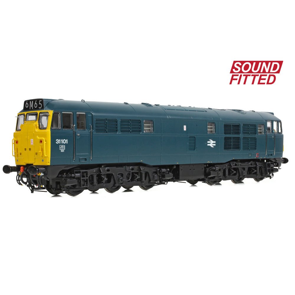 PRE - ORDER: Bachmann Class 31/1 31101 BR Blue SOUND FITTED - OO Gauge - Phillips Hobbies