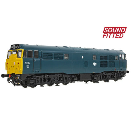 PRE - ORDER: Bachmann Class 31/1 31101 BR Blue SOUND FITTED - OO Gauge - Phillips Hobbies