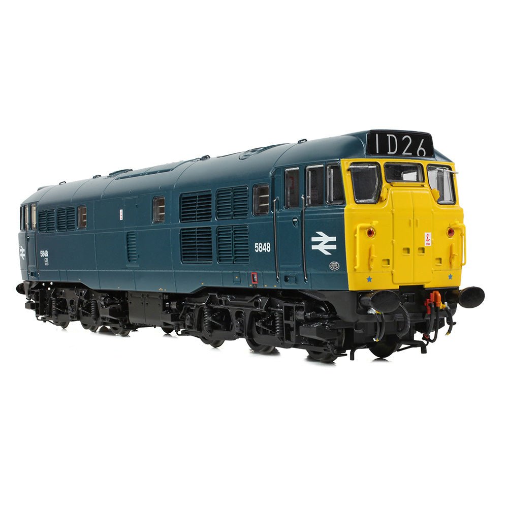 PRE - ORDER: Bachmann Class 31/1 5848 BR Blue - OO Gauge - Phillips Hobbies