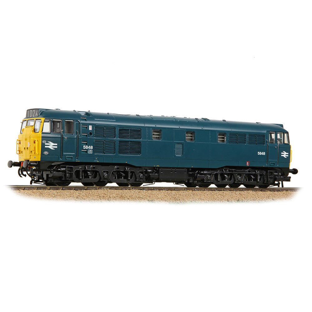 PRE - ORDER: Bachmann Class 31/1 5848 BR Blue - OO Gauge - Phillips Hobbies
