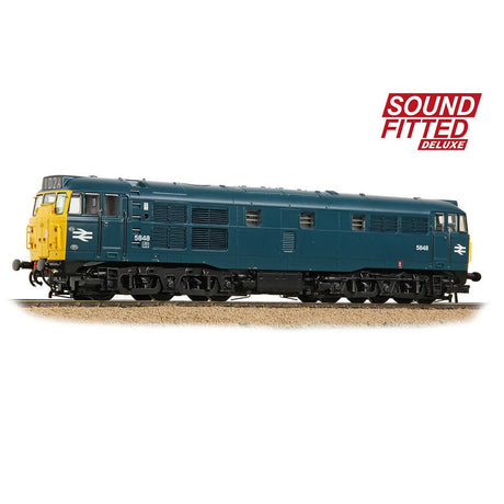 PRE - ORDER: Bachmann Class 31/1 5848 BR Blue SOUND FITTED DELUXE - OO Gauge - Phillips Hobbies