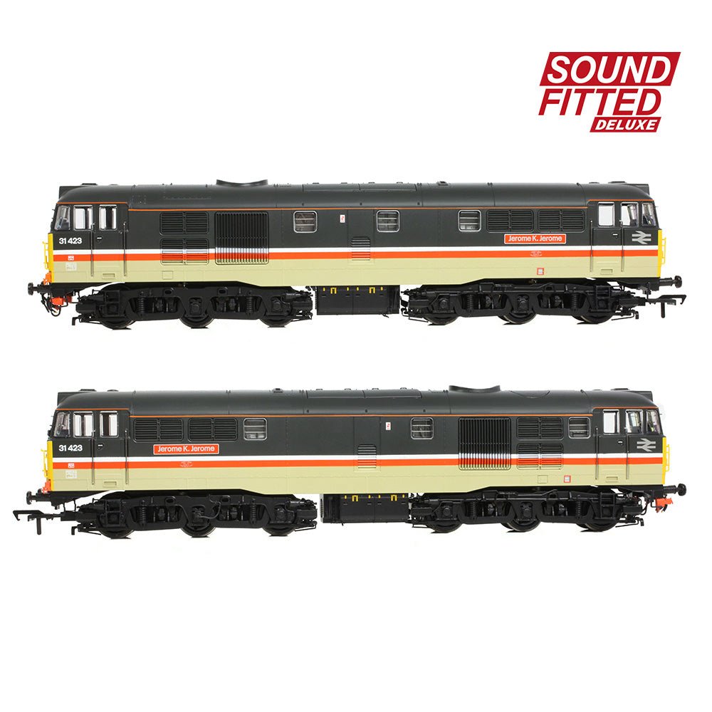 PRE - ORDER: Bachmann Class 31/4 Refurbished 31423 'Jerome K. Jerome' BR InterCity (Mainline) SOUND FITTED DELUXE - OO Gauge - Phillips Hobbies