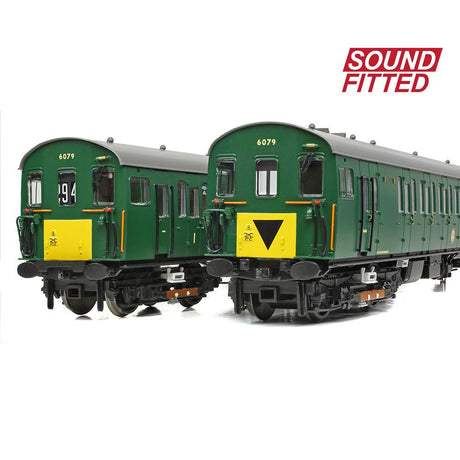PRE - ORDER: Bachmann Class 414 2 - HAP 2 - Car EMU 6079 BR (SR) Green (Small Yellow Panels) SOUND FITTED - OO Gauge - Phillips Hobbies