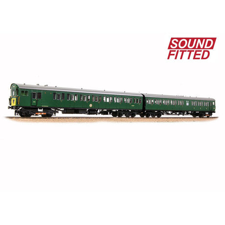 PRE - ORDER: Bachmann Class 414 2 - HAP 2 - Car EMU 6079 BR (SR) Green (Small Yellow Panels) SOUND FITTED - OO Gauge - Phillips Hobbies
