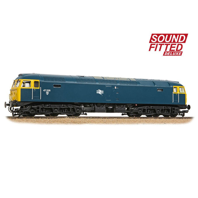 PRE - ORDER: Bachmann Class 47/0 47226 BR Blue SOUND FITTED DELUXE - OO Gauge - Phillips Hobbies