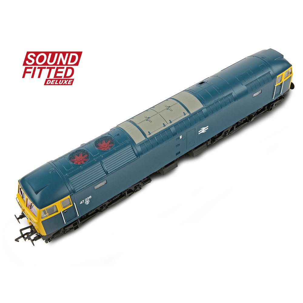 PRE - ORDER: Bachmann Class 47/0 47226 BR Blue SOUND FITTED DELUXE - OO Gauge - Phillips Hobbies