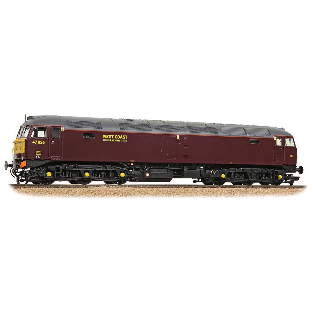 PRE - ORDER: Bachmann Class 47/4 47826 WCRC Maroon - OO Gauge - Phillips Hobbies