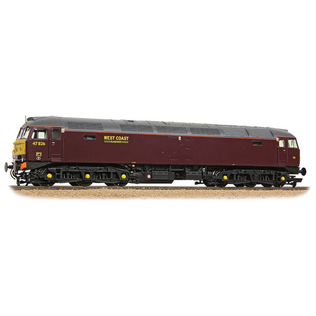 PRE - ORDER: Bachmann Class 47/4 47826 WCRC Maroon - OO Gauge - Phillips Hobbies