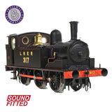 PRE - ORDER: Bachmann NER E (J71) Tank 317 LNER Lined Black SOUND FITTED - OO Gauge - Phillips Hobbies