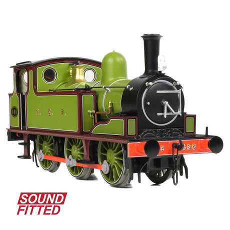 PRE - ORDER: Bachmann NER E Tank 495 NER Lined Green & Maroon SOUND FITTED - OO Gauge - Phillips Hobbies