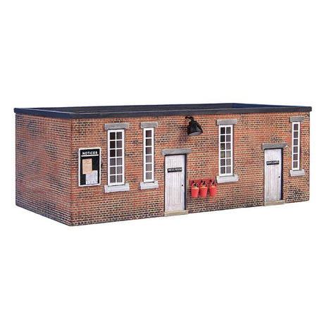 PRE - ORDER: Bachmann Scenecraft Depot Mess Room and Toilet - White Doors - Phillips Hobbies