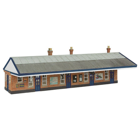PRE - ORDER: Bachmann Scenecraft GWR Standard Station - Blue & White - Phillips Hobbies