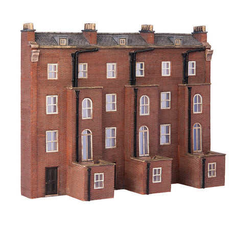 PRE - ORDER: Bachmann Scenecraft Low Relief Rear of Victorian Tenements - Phillips Hobbies