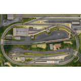 PRE - ORDER: Bachmann Scenecraft Lucsmore Vale Layout Mat - OO Gauge - Phillips Hobbies