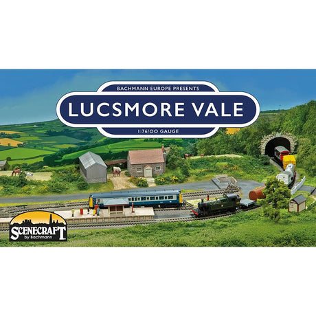 PRE - ORDER: Bachmann Scenecraft Lucsmore Vale Layout Mat - OO Gauge - Phillips Hobbies