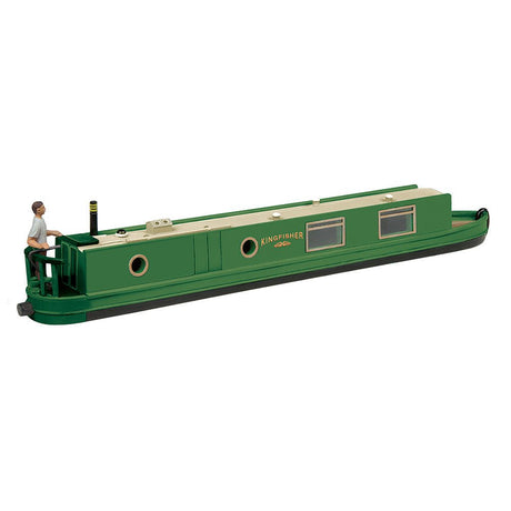 PRE - ORDER: Bachmann Scenecraft Narrow Boat - Apple Green - Phillips Hobbies