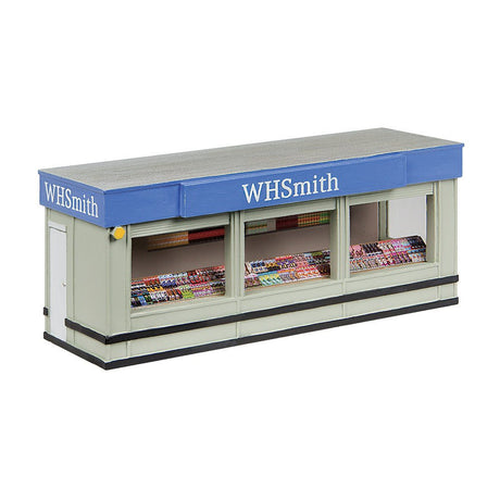 PRE - ORDER: Bachmann Scenecraft Newsagent Platform Kiosk - Blue - Phillips Hobbies