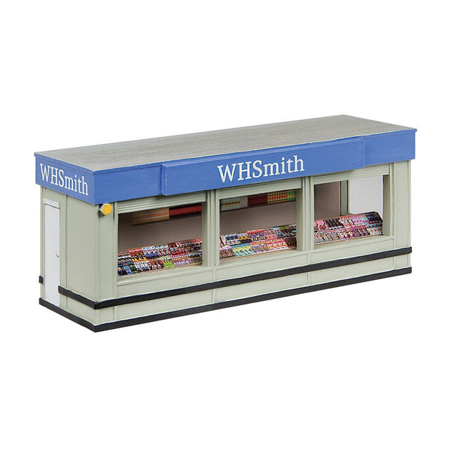PRE - ORDER: Bachmann Scenecraft Newsagent Platform Kiosk - Blue - Phillips Hobbies