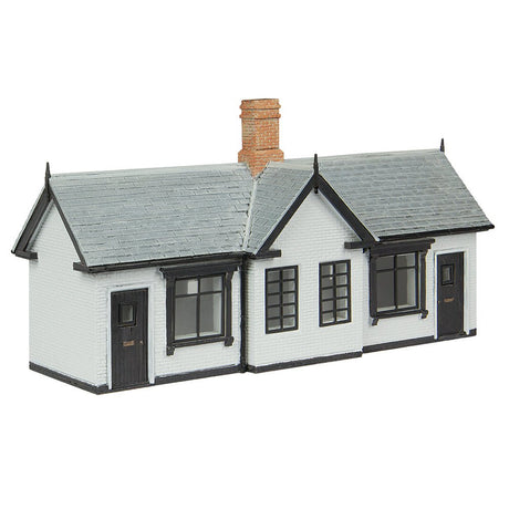 PRE - ORDER: Bachmann Scenecraft Transport Cottages - White & Black - Phillips Hobbies