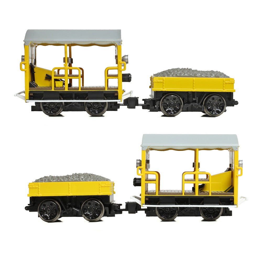 PRE - ORDER: Bachmann Wickham Type 27 Trolley Car BR Departmental Yellow (Wasp Stripes) - OO Gauge - Phillips Hobbies