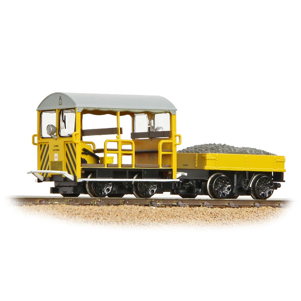 PRE - ORDER: Bachmann Wickham Type 27 Trolley Car BR Departmental Yellow (Wasp Stripes) - OO Gauge - Phillips Hobbies