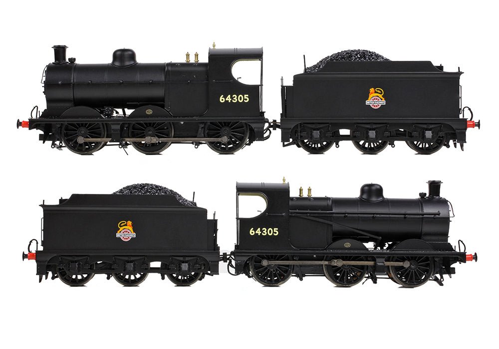 PRE - ORDER: Branchline GCR 9J (J11) 64305 BR Black (Early Emblem) - OO Gauge - Phillips Hobbies