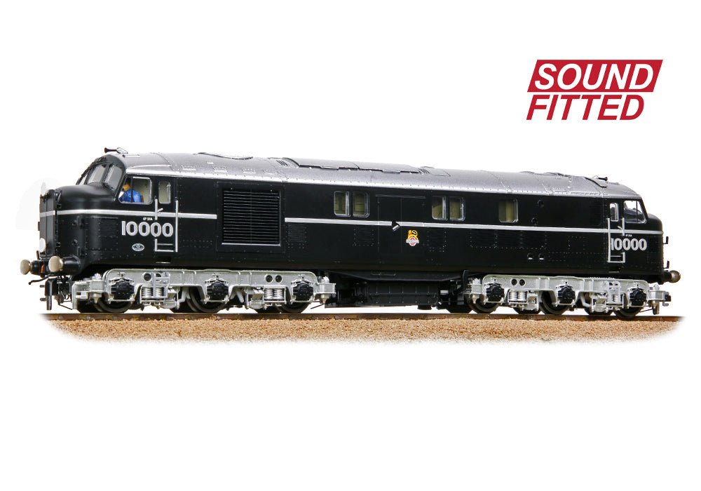 PRE - ORDER: Branchline LMS 10000 BR Black (Early Emblem) SOUND FITTED - OO Gauge - Phillips Hobbies