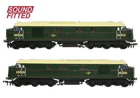 PRE - ORDER: Branchline LMS 10001 BR Lined Green (Late Crest) SOUND FITTED - OO Gauge - Phillips Hobbies