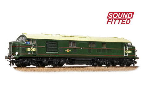 PRE - ORDER: Branchline LMS 10001 BR Lined Green (Late Crest) SOUND FITTED - OO Gauge - Phillips Hobbies