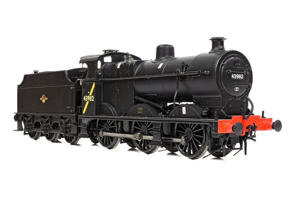 PRE - ORDER: Branchline MR 3835 (4F) with Fowler Tender 43982 BR Black (Late Crest) - OO Gauge - Phillips Hobbies