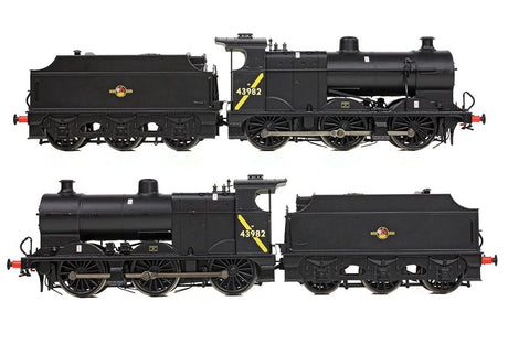 PRE - ORDER: Branchline MR 3835 (4F) with Fowler Tender 43982 BR Black (Late Crest) - OO Gauge - Phillips Hobbies