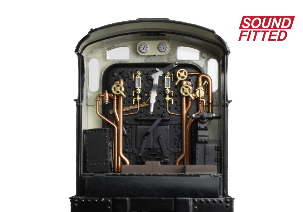 PRE - ORDER: Branchline MR 3835 (4F) with Fowler Tender 43982 BR Black (Late Crest) SOUND FITTED - OO Gauge - Phillips Hobbies